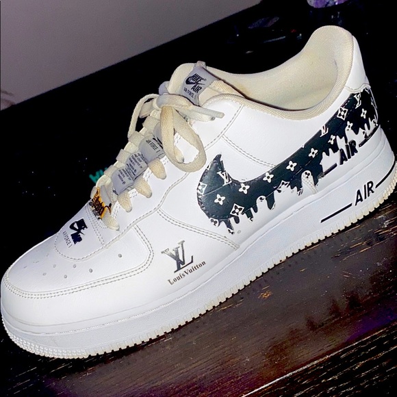 Nike | Shoes | Custom Air Force Ones Lv 